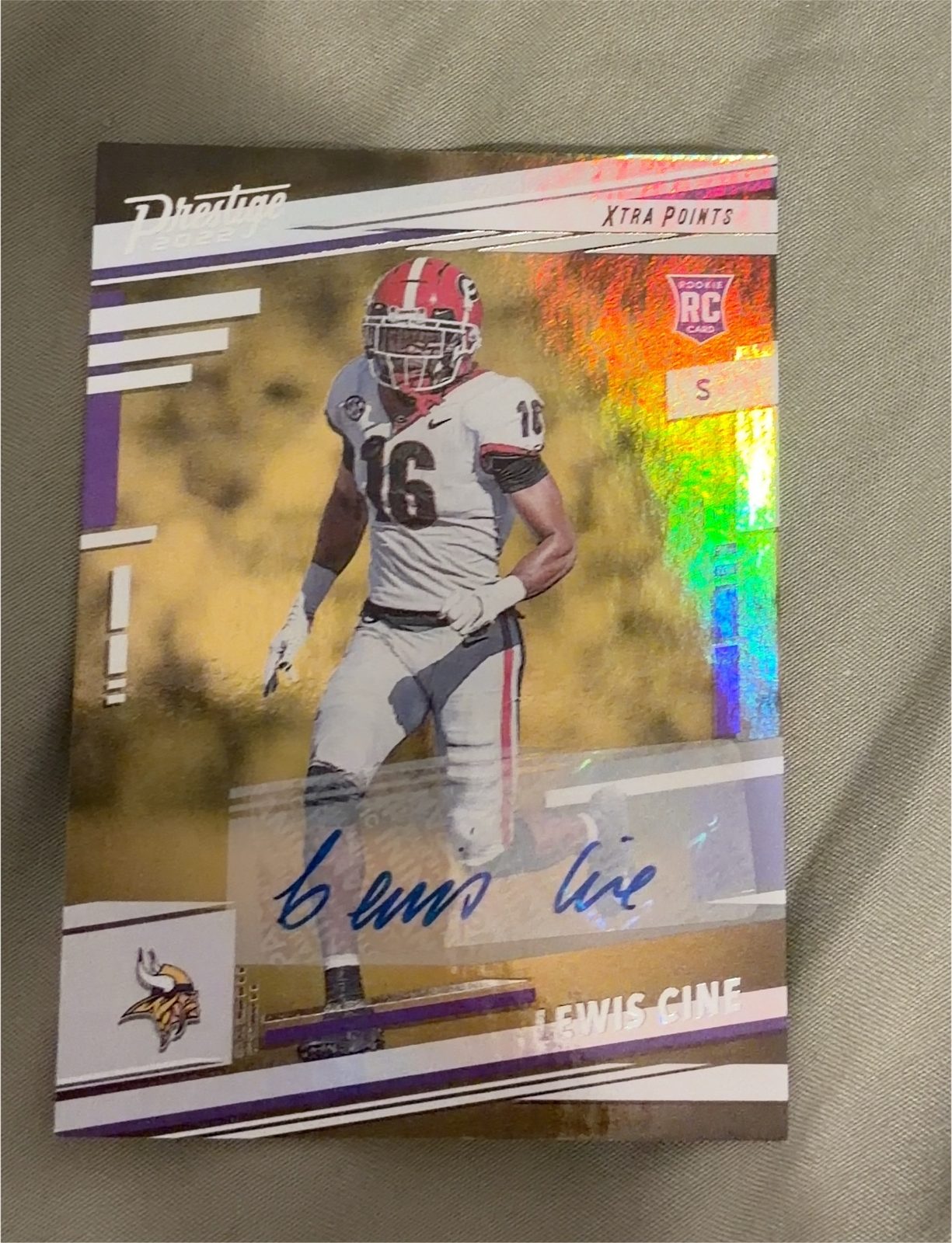 2022 Panini Prestige Lewis Cine — front
