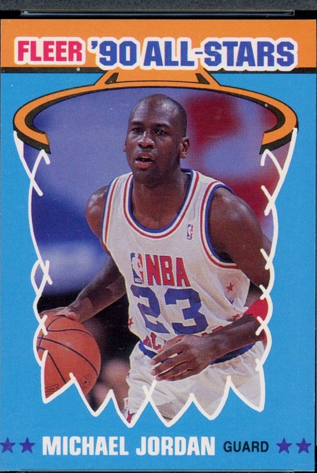 1990 Fleer All-Stars #5 Michael Jordan — front