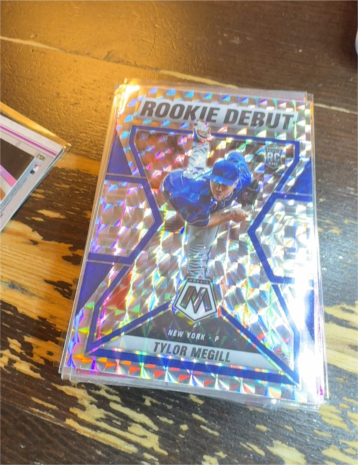 2021 Topps Chrome Update #USC84 Tyler Megill — front