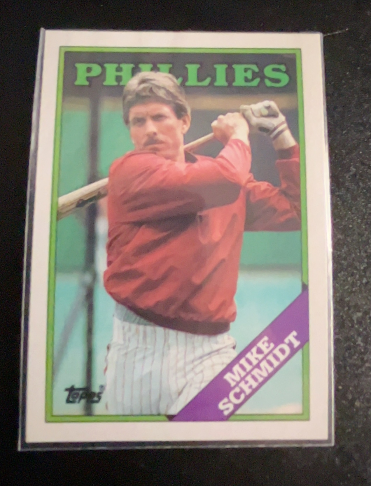 1977 Topps #450 Mike Schmidt — front
