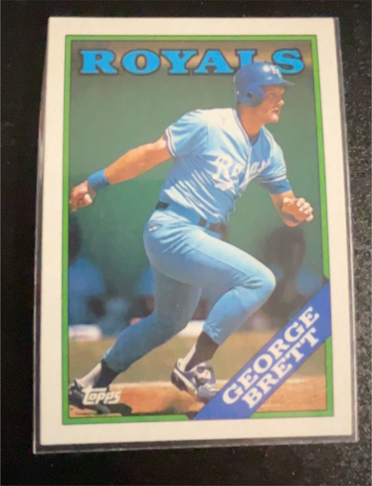 1982 Topps Super Baseball George Brett — front