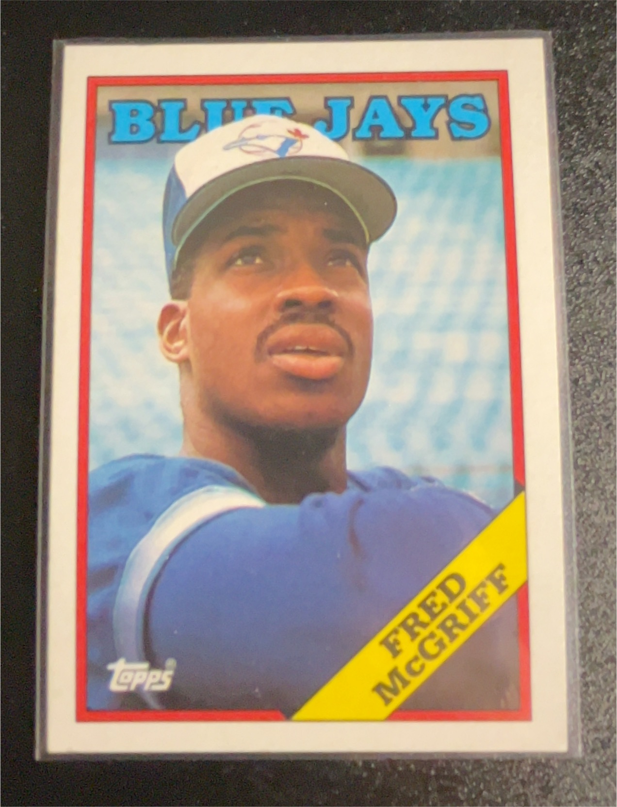 1988 Topps #574 Fred McGriff — front