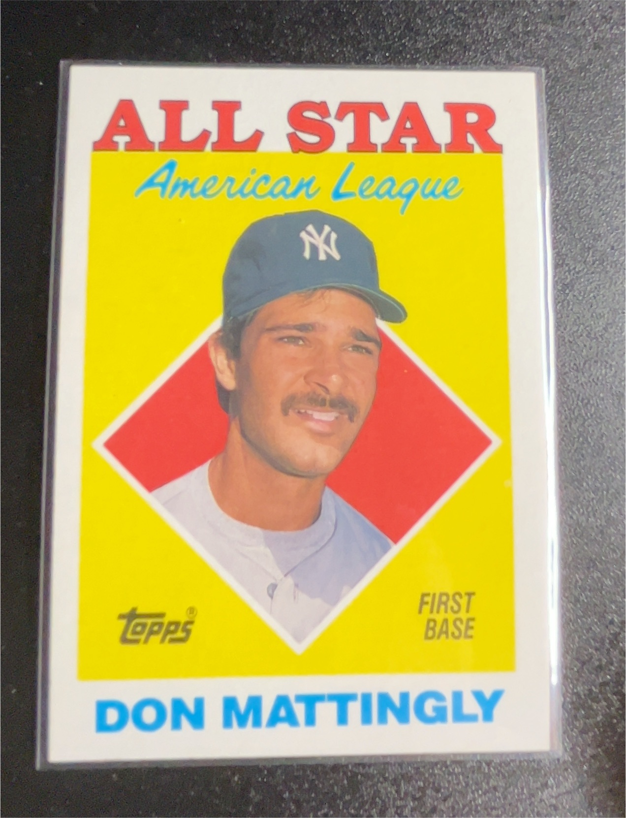 1986 Topps #716 Don Mattingly All-Star — front