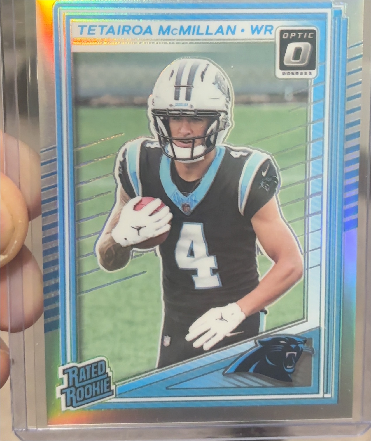 2025 Donruss Optic #206 Tetairoa McMillan — front