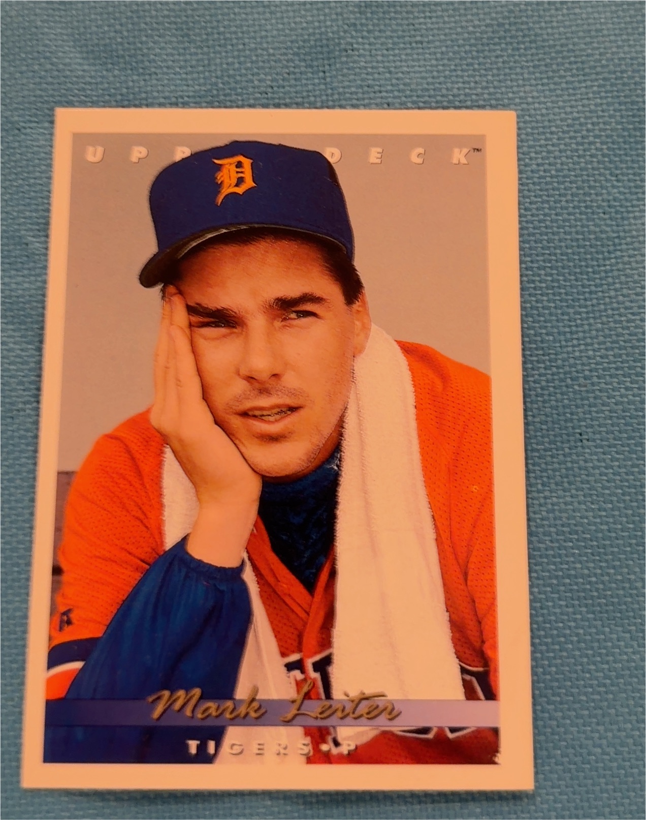 1991 Upper Deck Mark Leiter — front