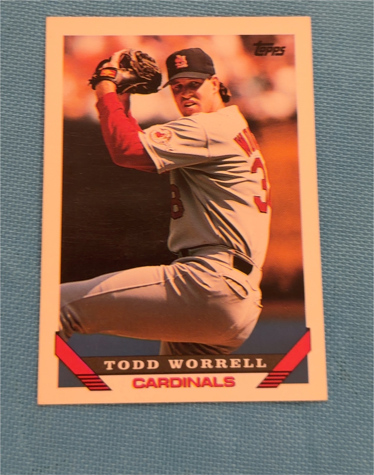 1992 Topps #440 Todd Worrell — front