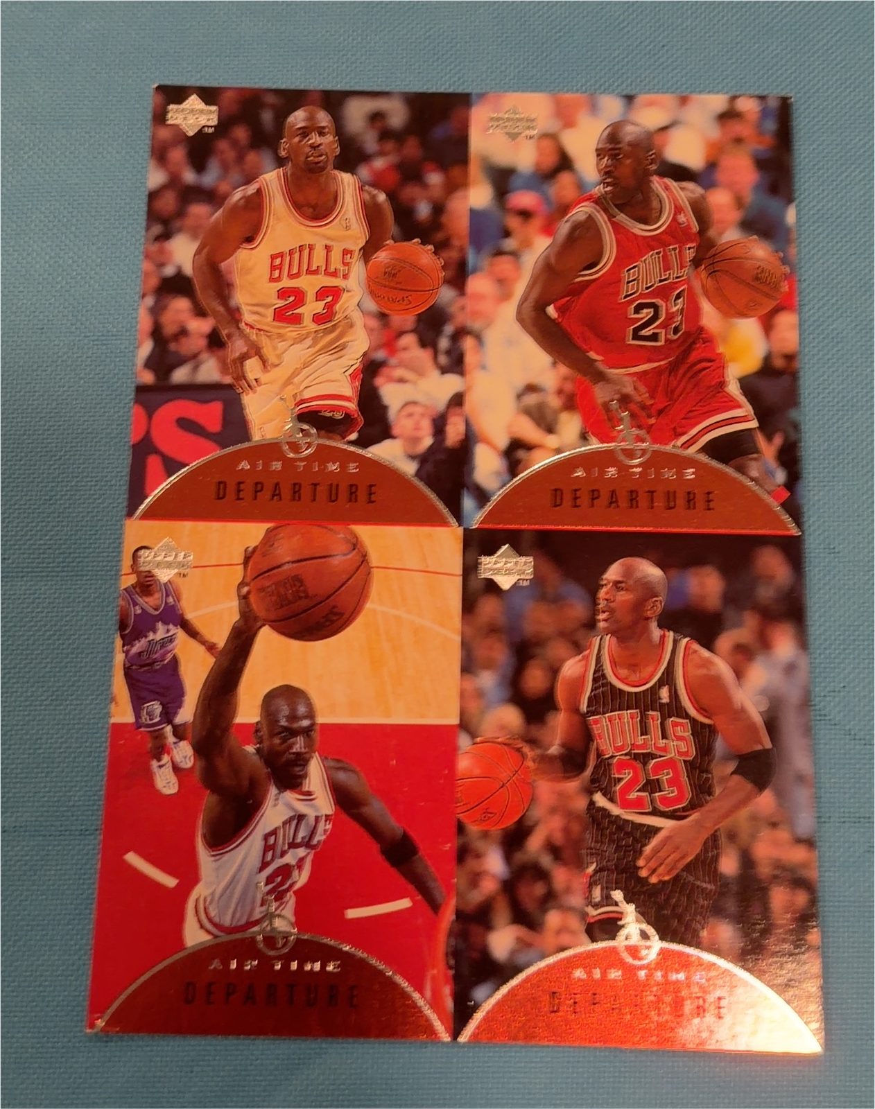 1998 Upper Deck Michael Jordan Jordan's Departure — front