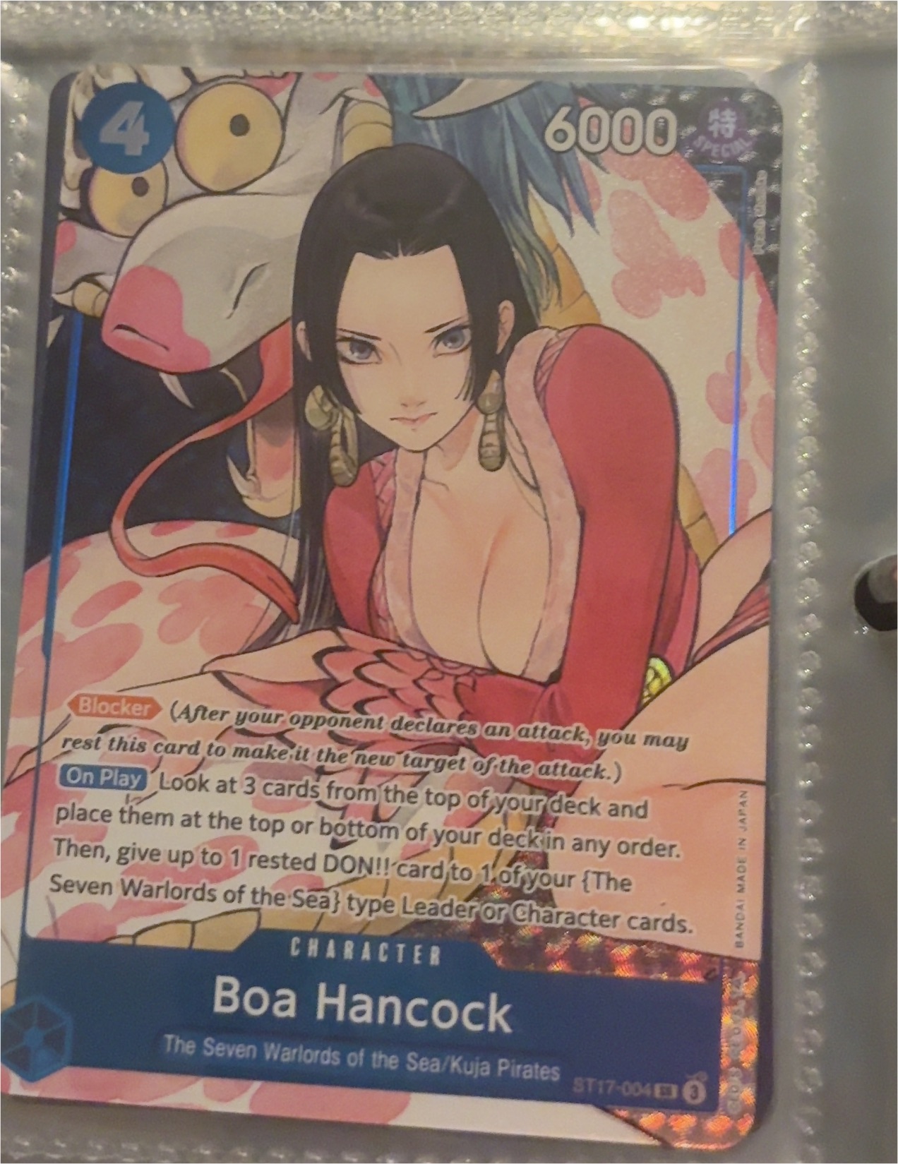 2025 One Piece Card Game ST17-004 Boa Hancock — front