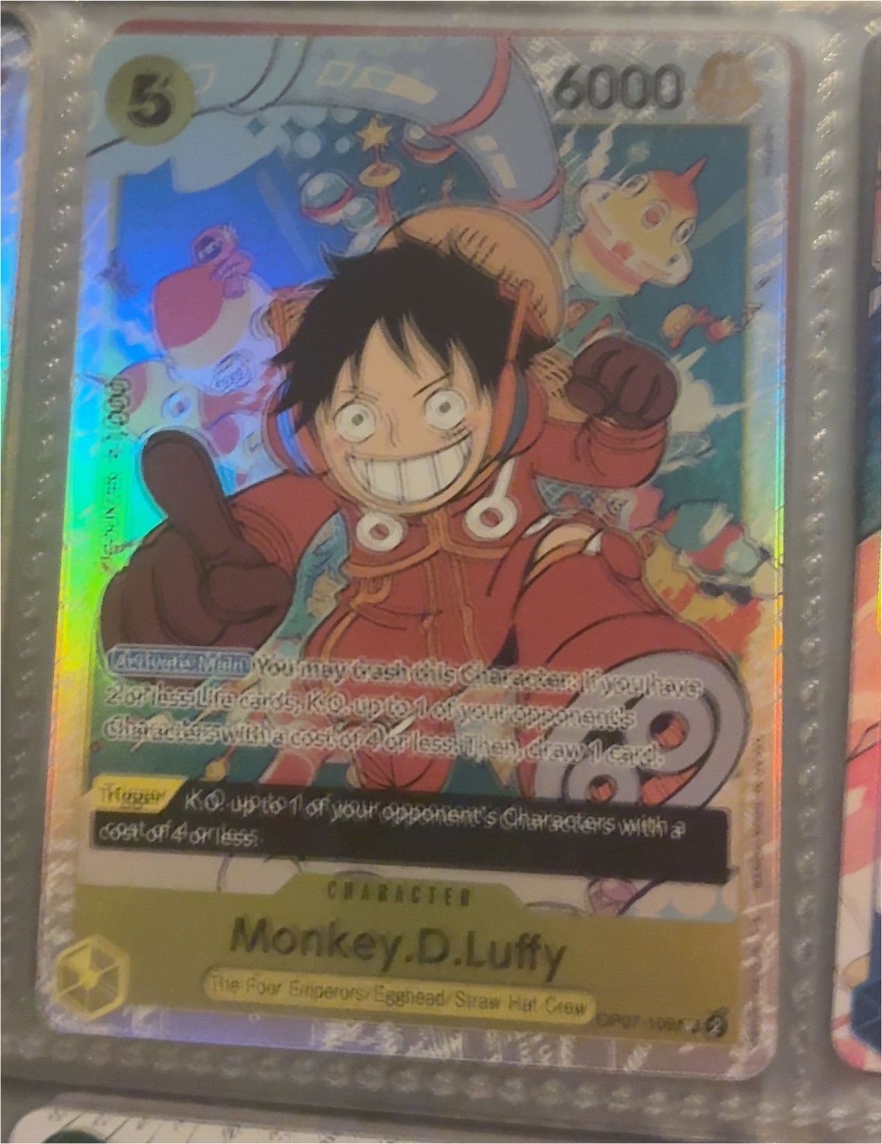 2024 One Piece Card Game OP09-061 Monkey.D.Luffy — front