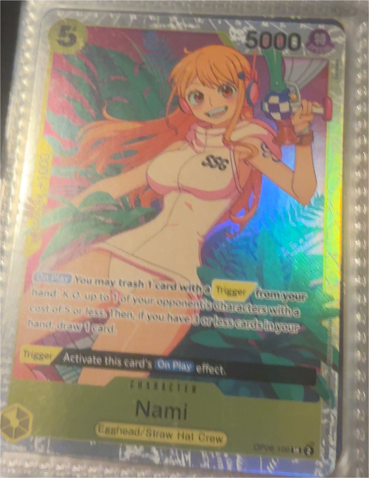 2024 Bandai One Piece Card Game Two Legends #OP08-106 Nami — front