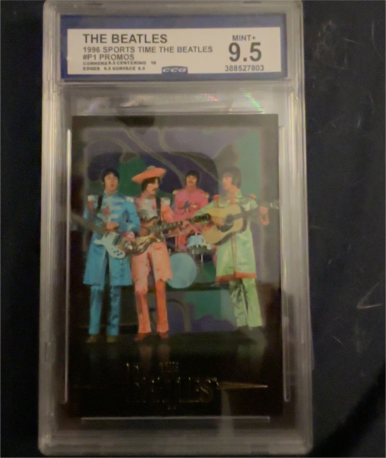 1996 Sports Time The Beatles #P1 The Beatles — front