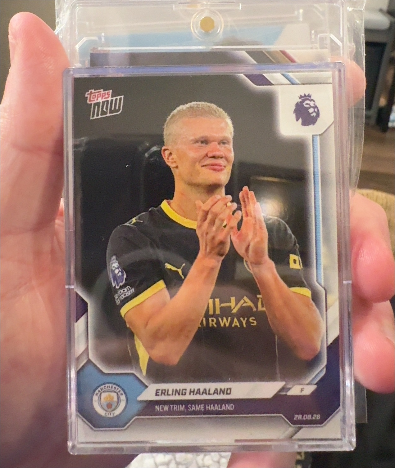 2025 Topps 100 Erling Haaland — front