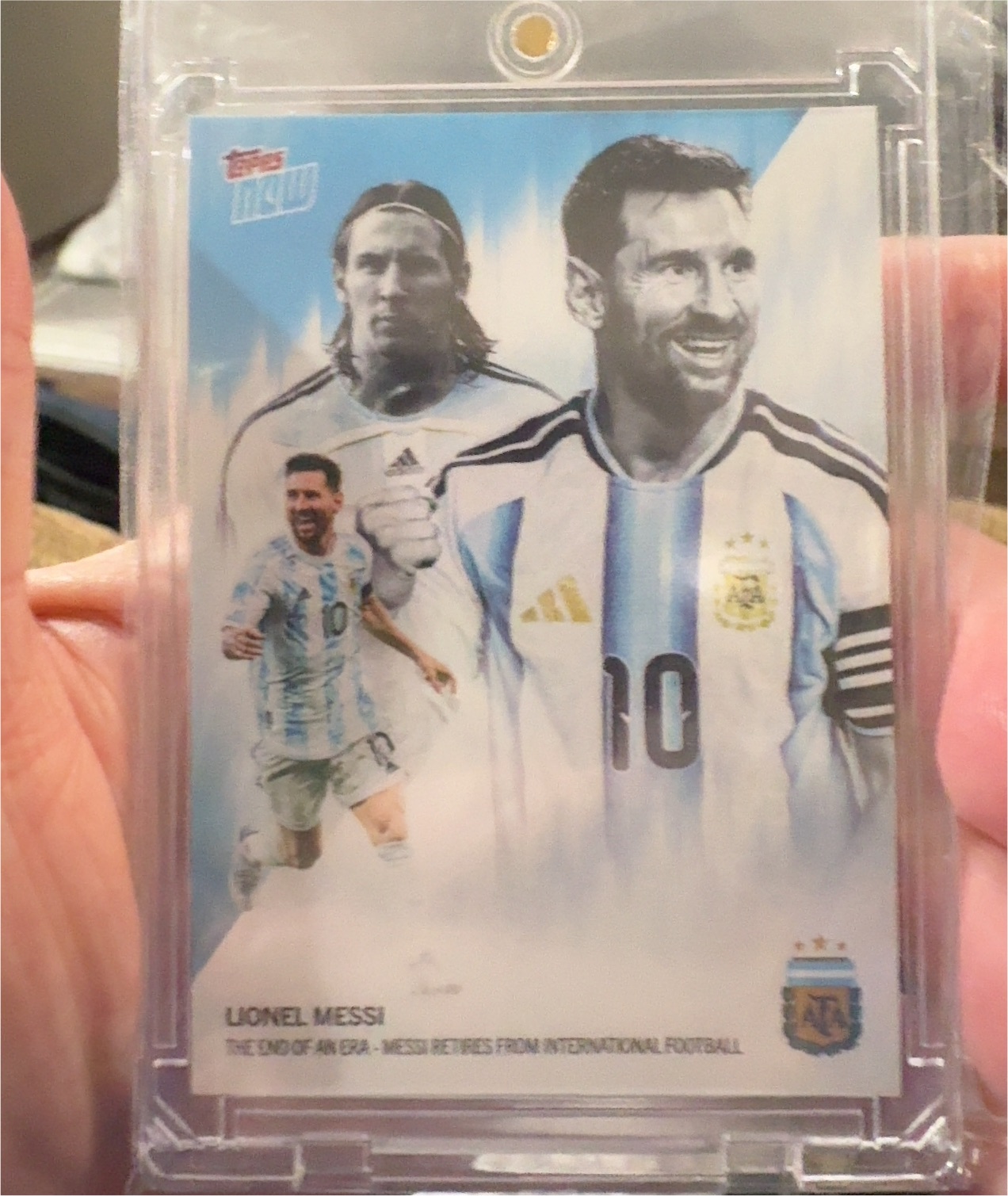 2023 Topps NOW Lionel Messi — front