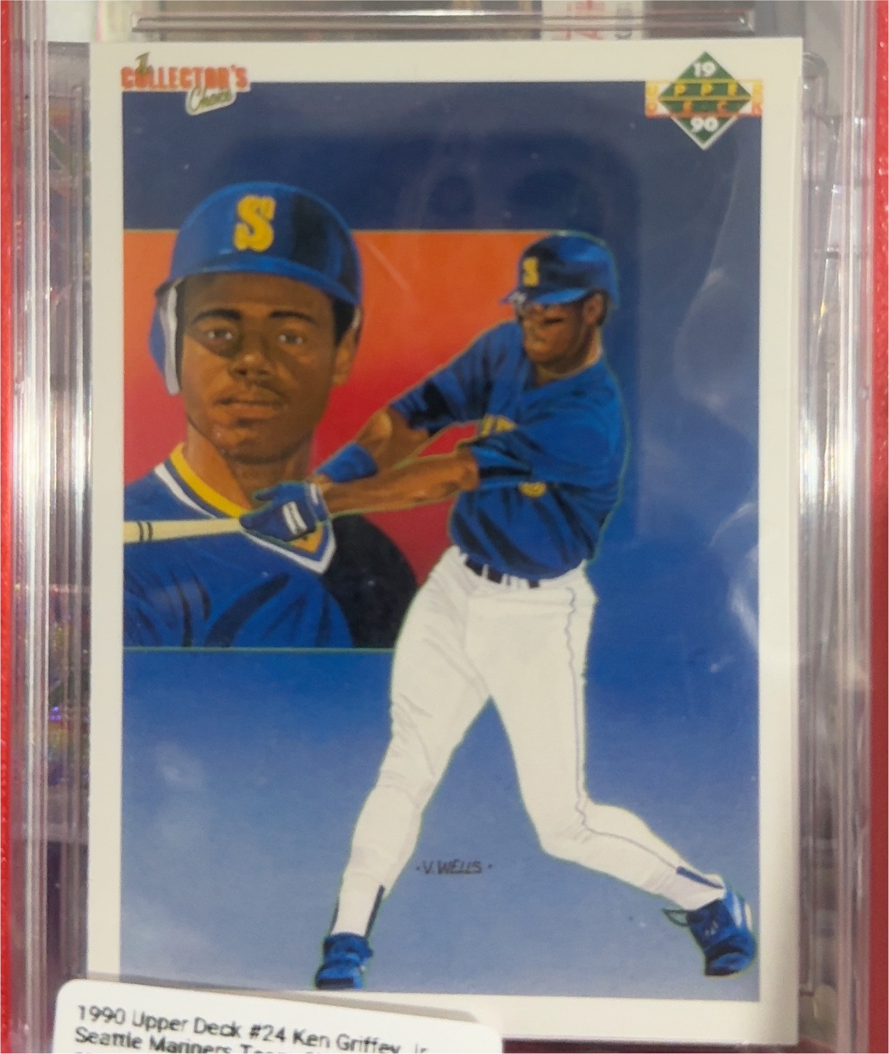 1990 Upper Deck #24 Ken Griffey Jr. — front