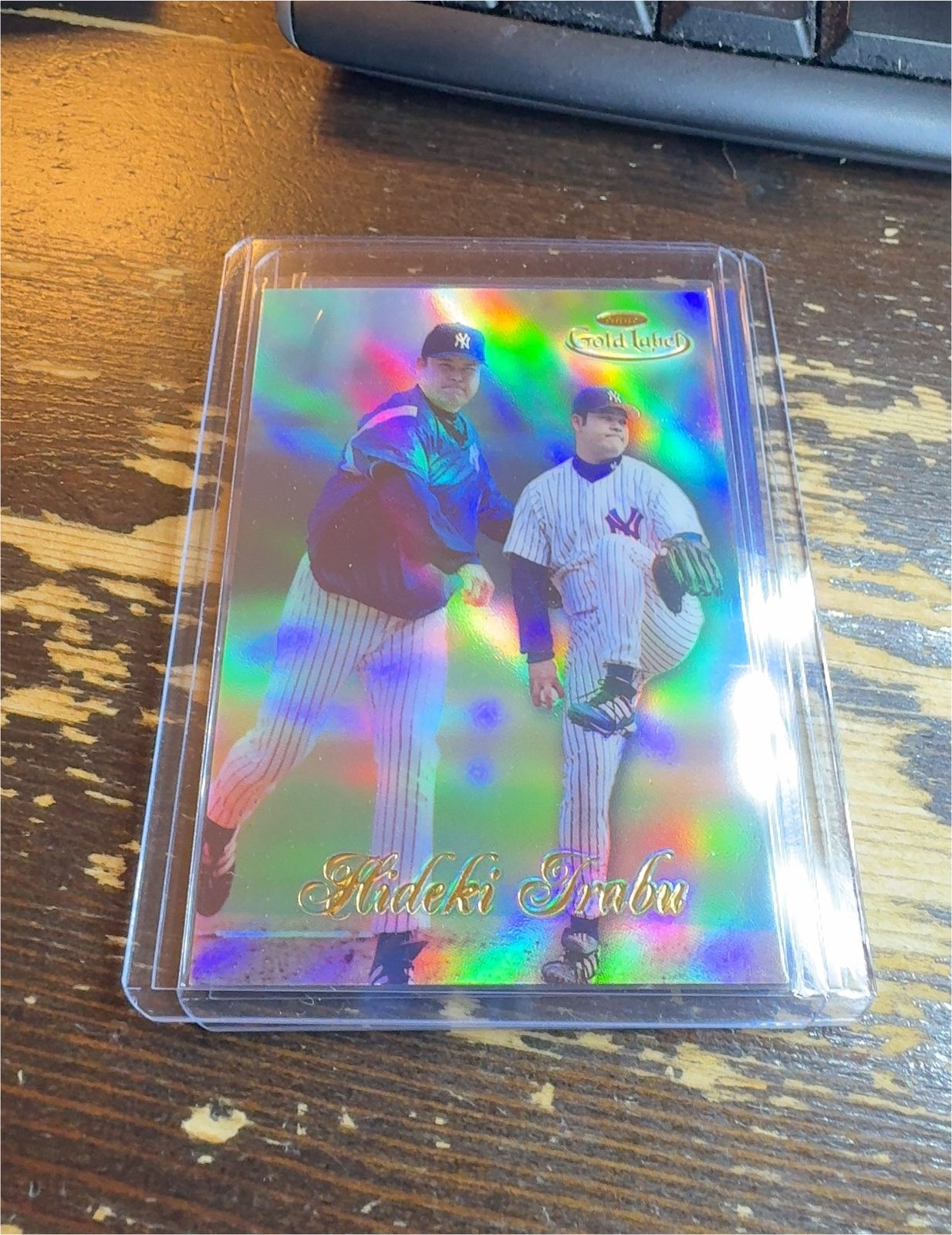 1998 Topps Gold Label Hideki Irabu — front