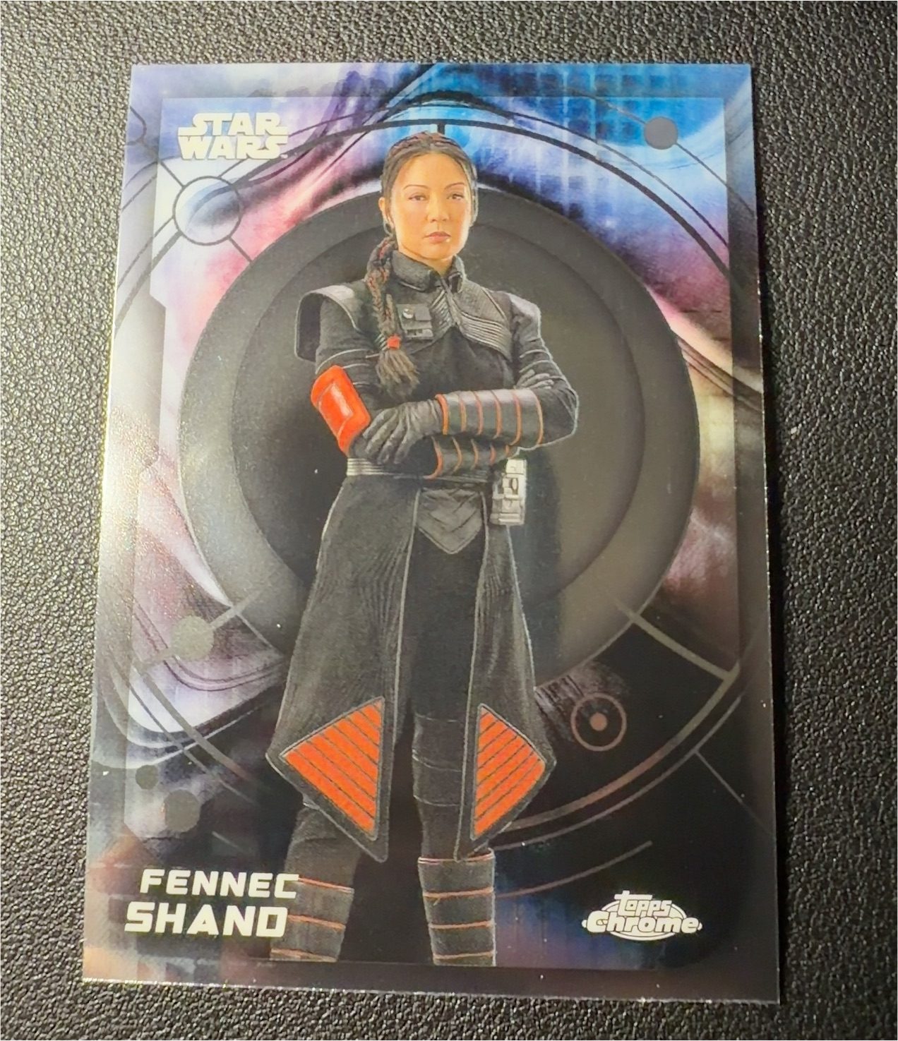 2022 Topps Chrome Star Wars: The Mandalorian Season 2 Fennec Shand — front