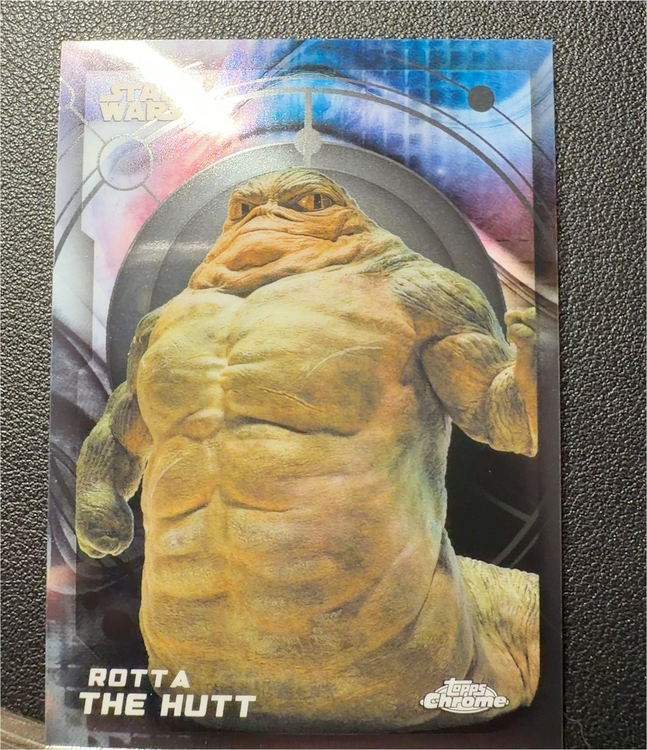 2023 Topps Chrome Star Wars: The Clone Wars Rotta the Hutt — front