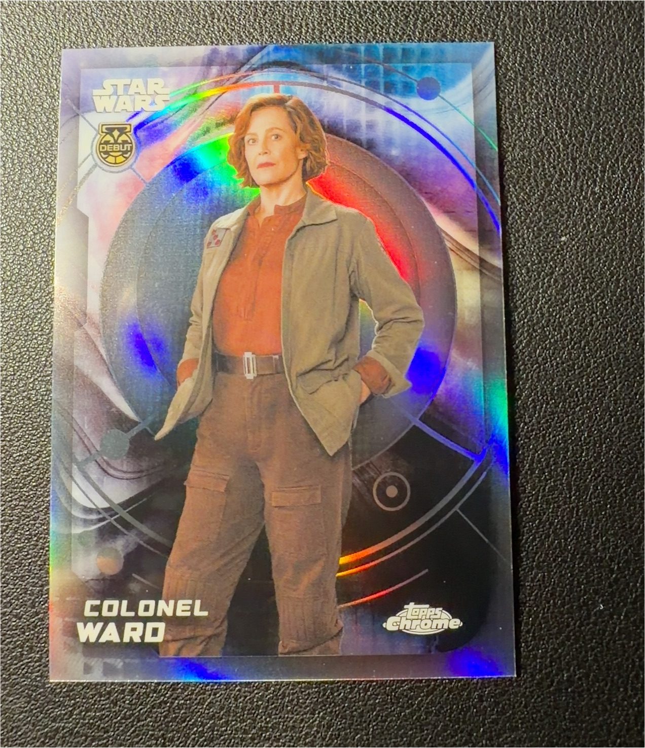 2023 Topps Chrome Star Wars #184 Colonel Ward — front