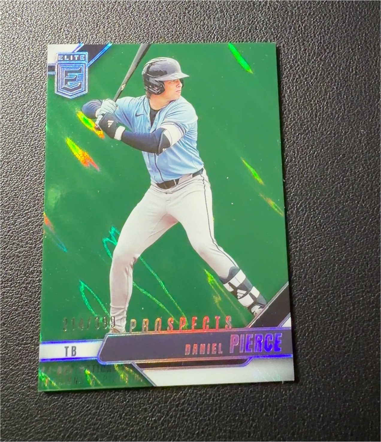 2024 Panini Elite Extra Edition Green Aspirations Daniel Pierce — front