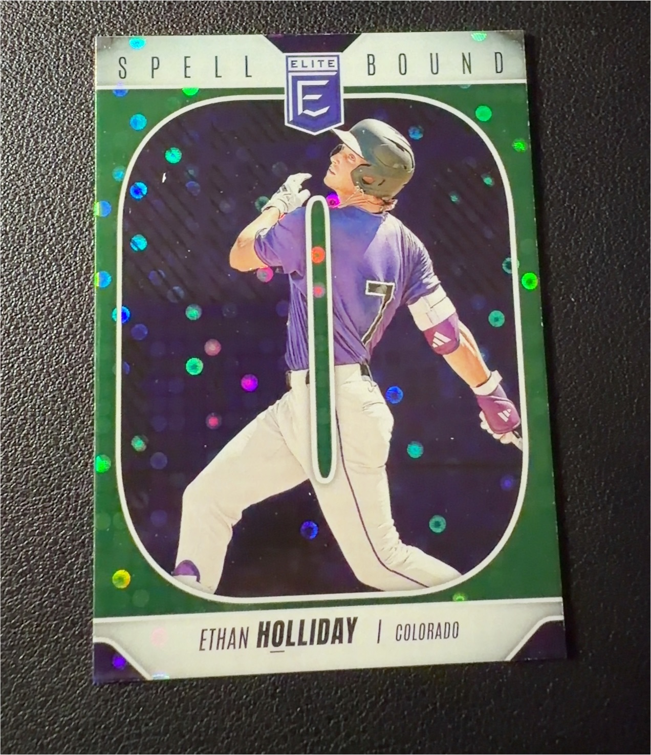 2025 Panini Elite Extra Edition Spellbound SB-EHO Ethan Holliday — front