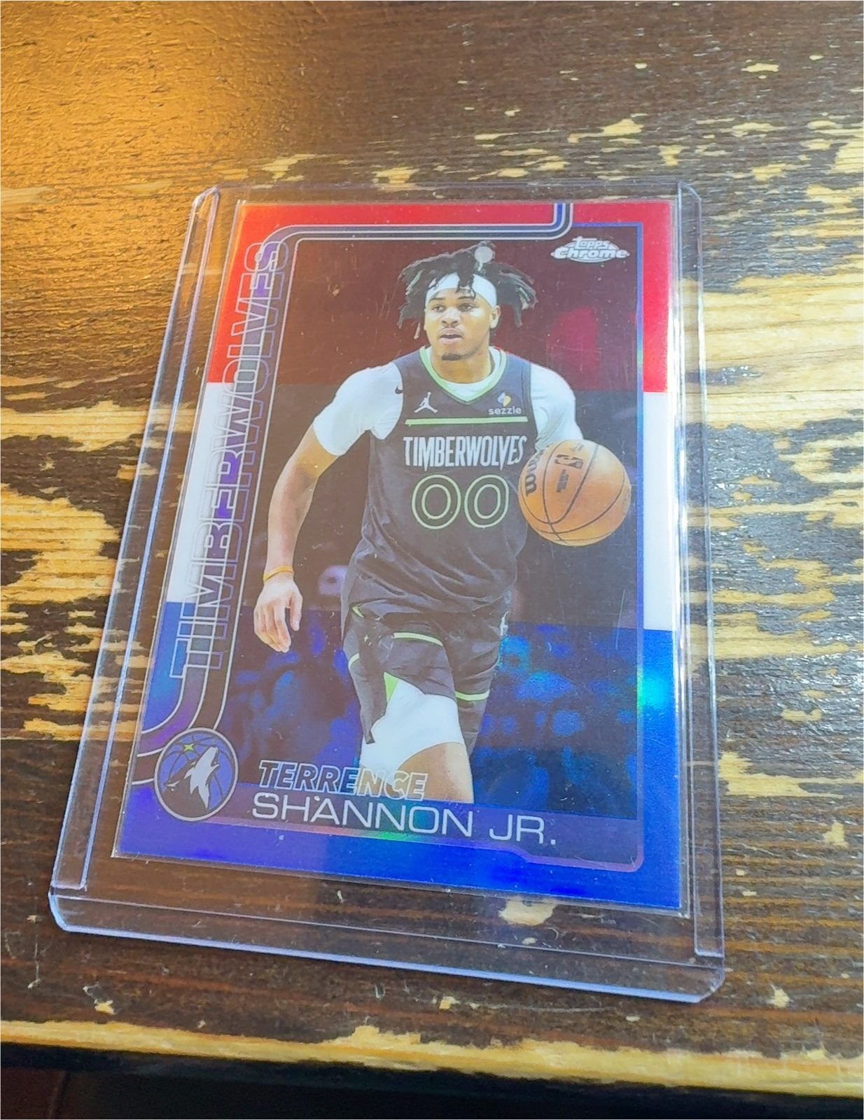 2024 Topps Chrome Basketball #192 Terrence Shannon Jr. — front