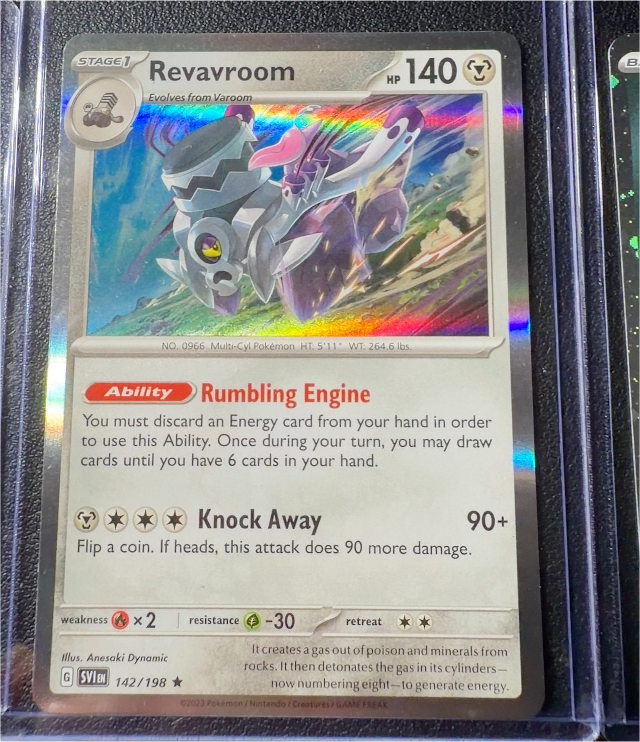 2023 Pokémon #142 Revavroom — front