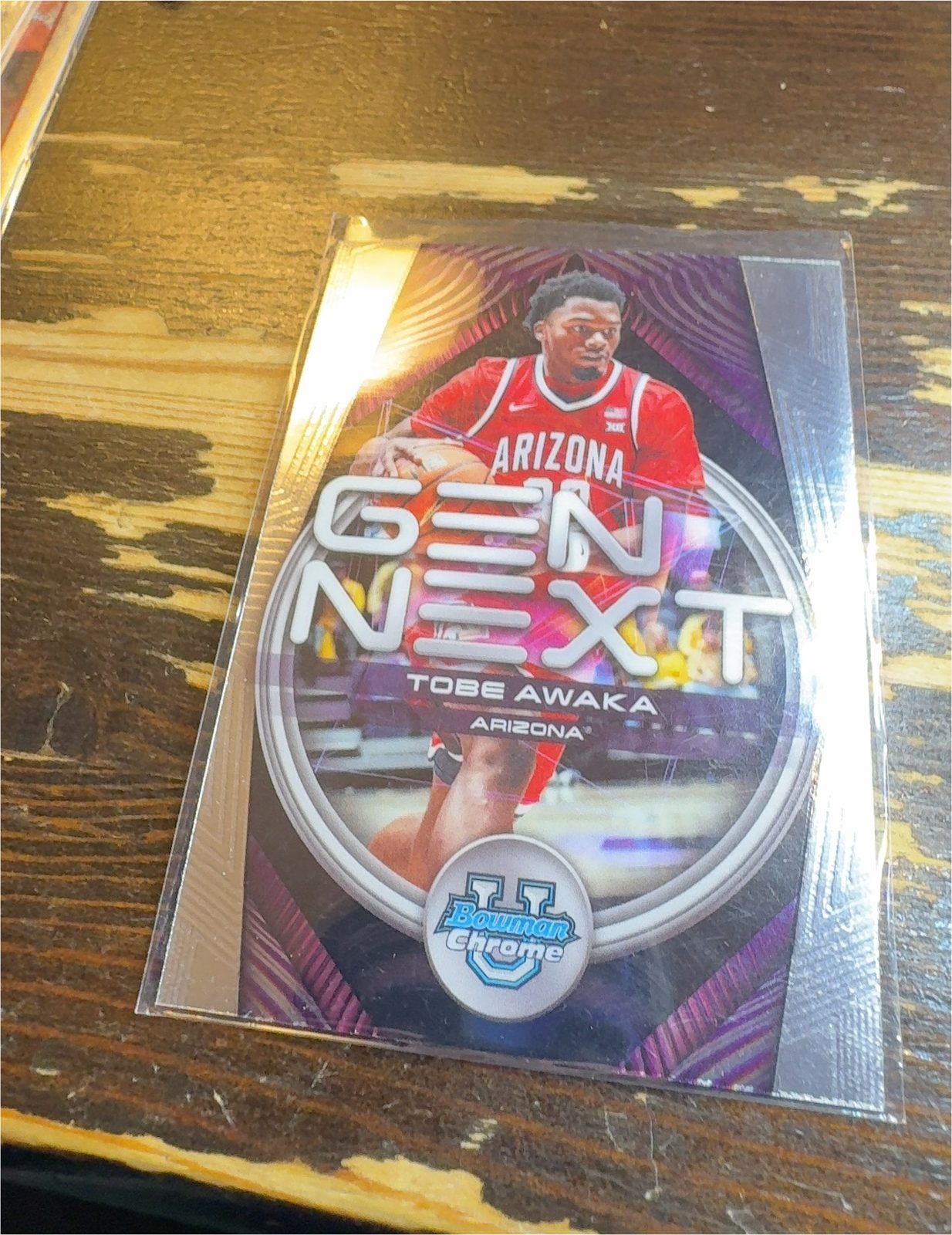 2024 Bowman University Chrome Bowman Next Tobe Awaka — front