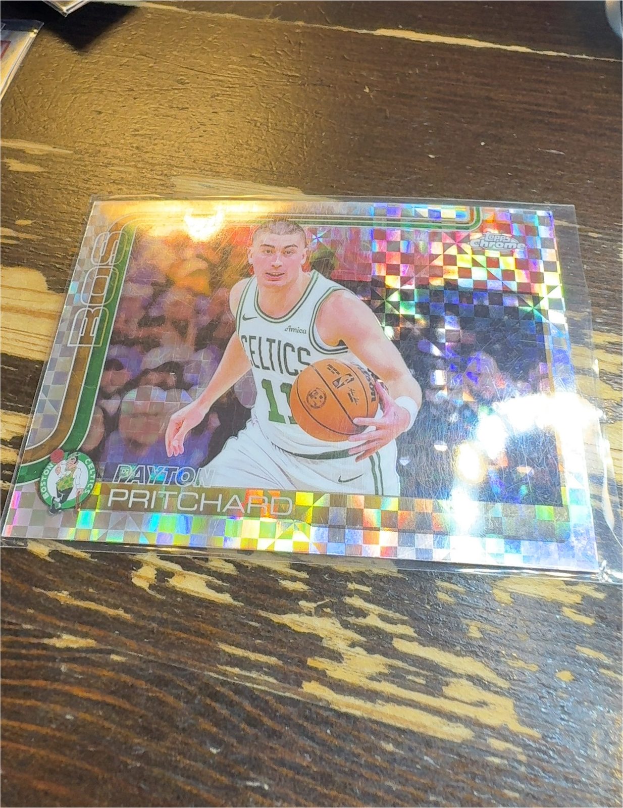 2020-21 Topps Chrome #164 Payton Pritchard — front
