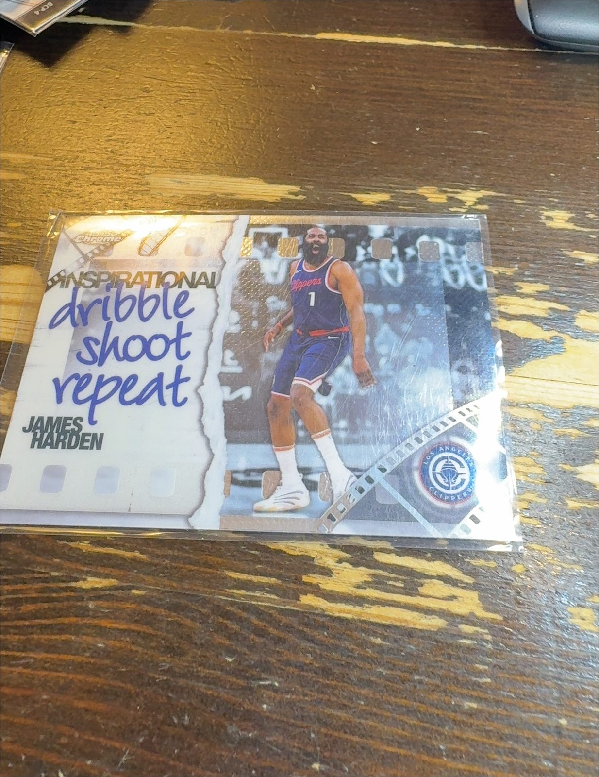 2024 Topps Chrome Basketball Inspirational James Harden — front