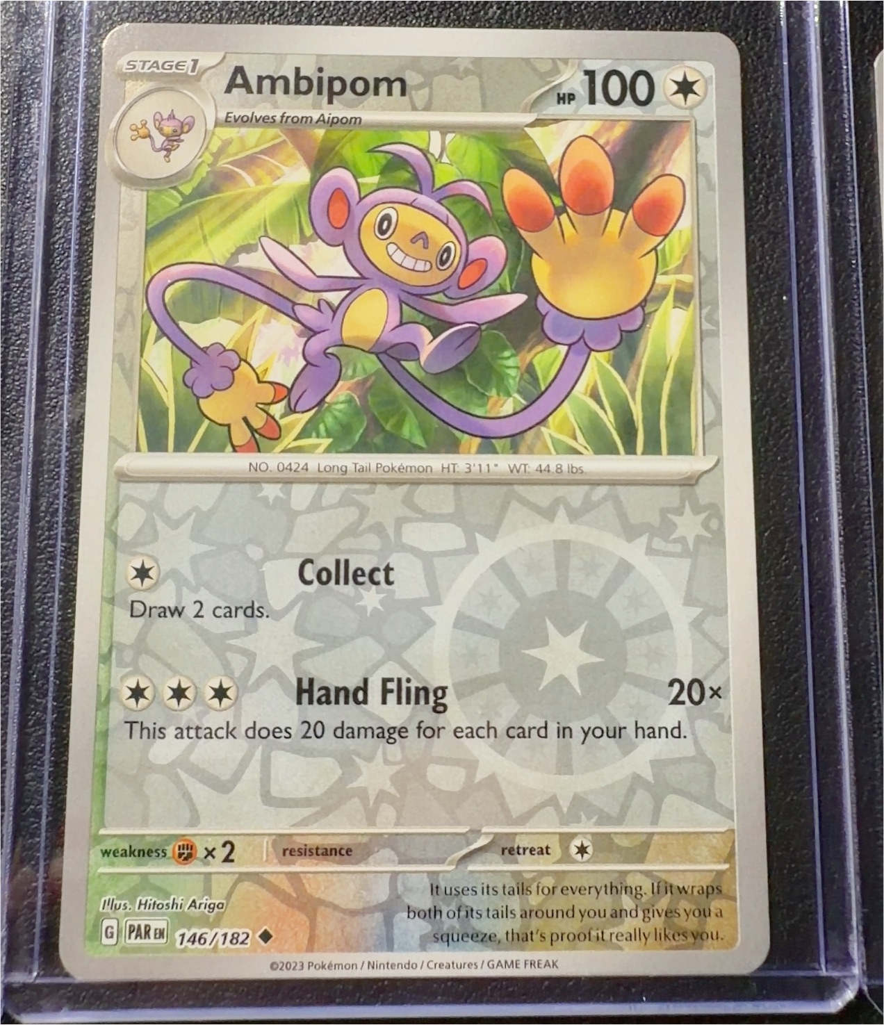 2023 Pokémon #146 Ambipom — front