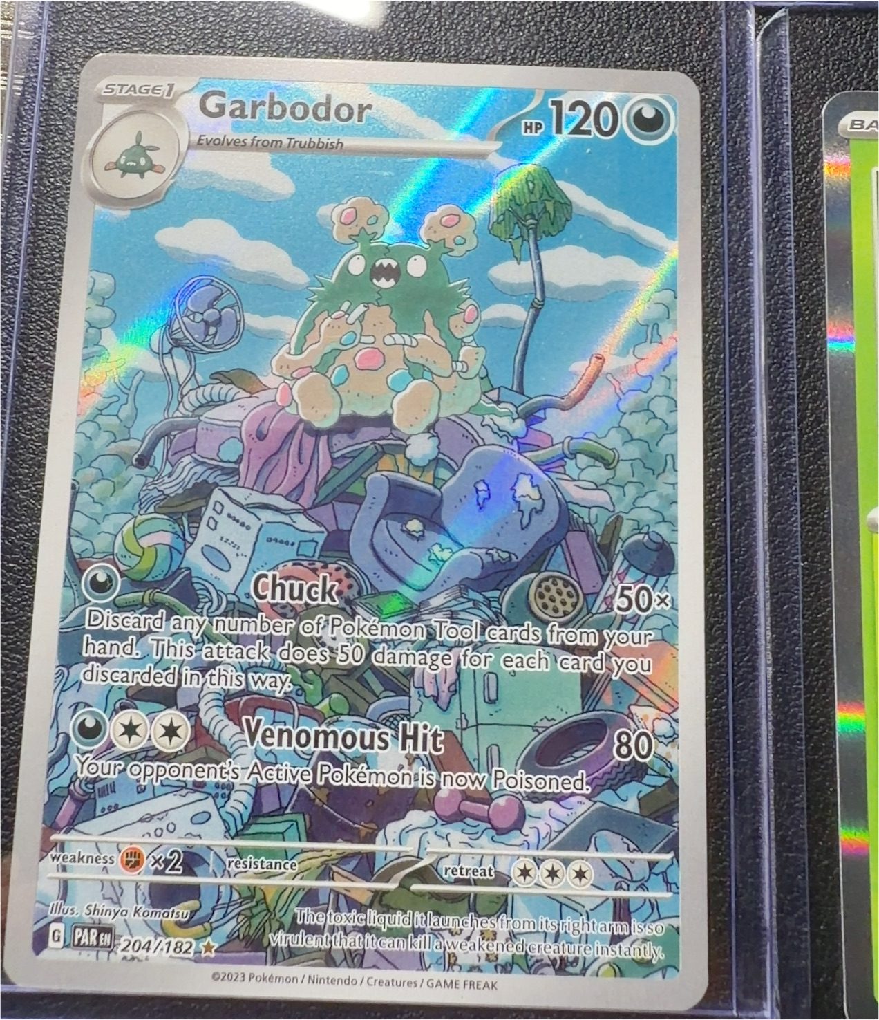 2023 Pokémon #204 Garbodor — front
