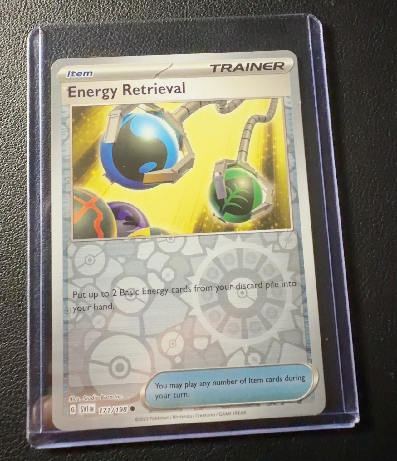 2023 Pokémon Scarlet & Violet #171 Energy Retrieval — front