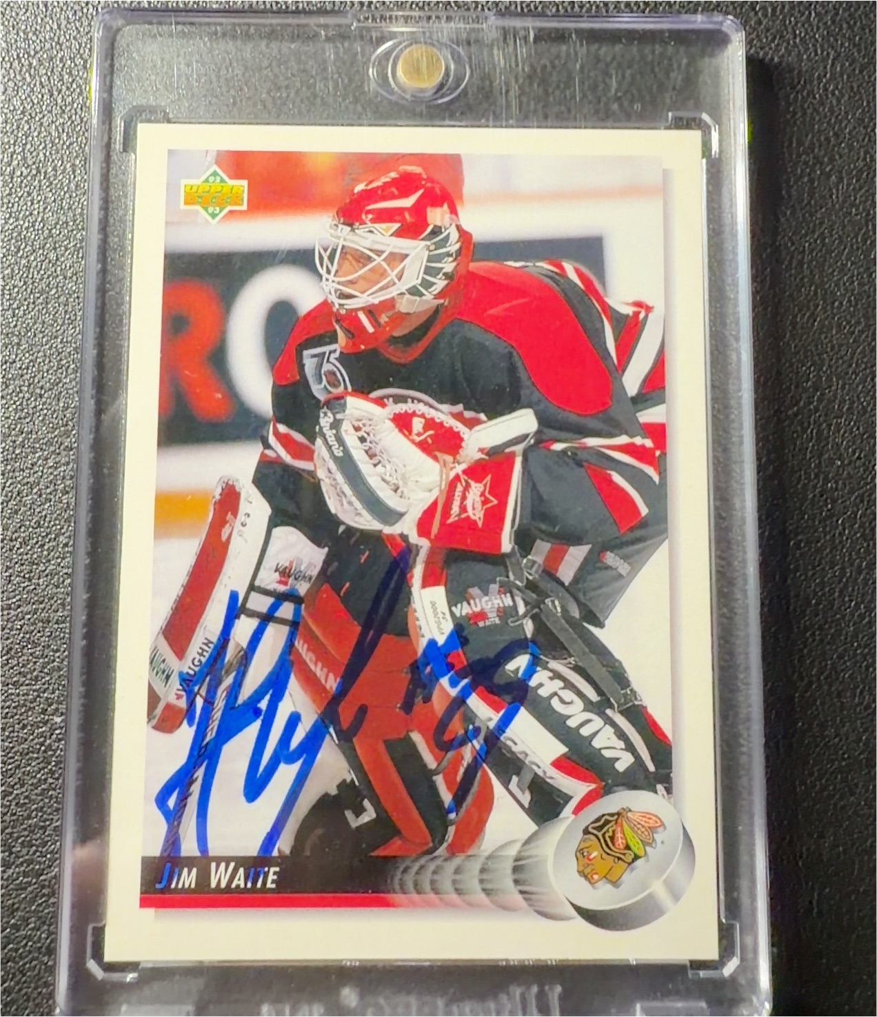 1990-91 Upper Deck #177 Jim Waite — front
