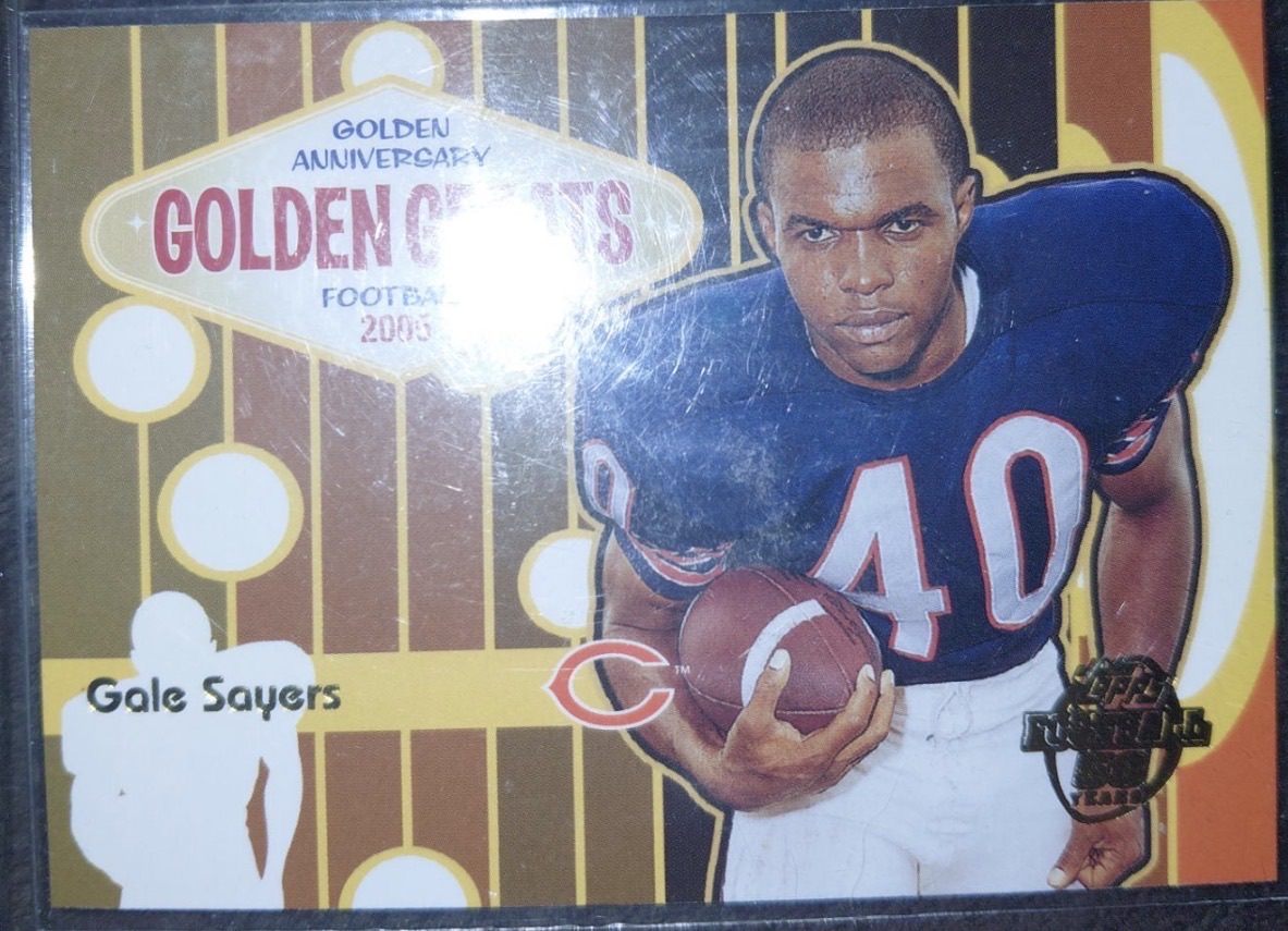 2000 Golden Anniversary Golden Greats Football Gale Sayers — front