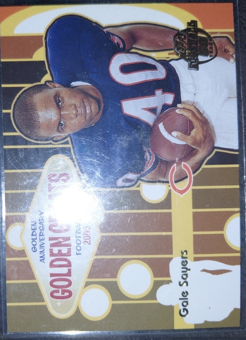 2003 Golden Anniversary Football Gale Sayers — front