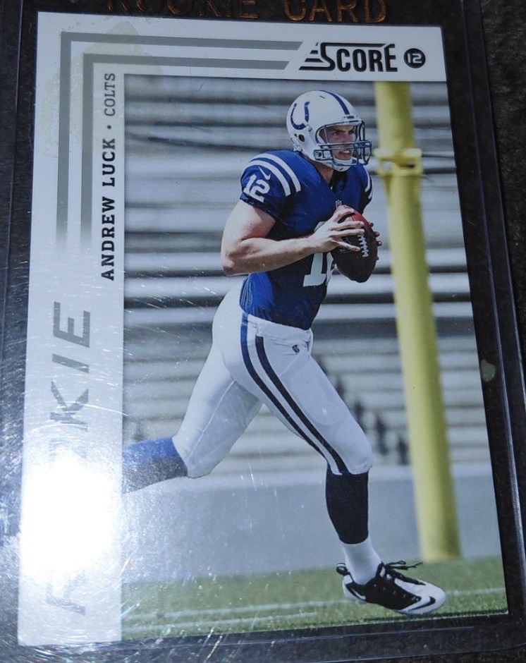 2012 Score #301 Andrew Luck — front
