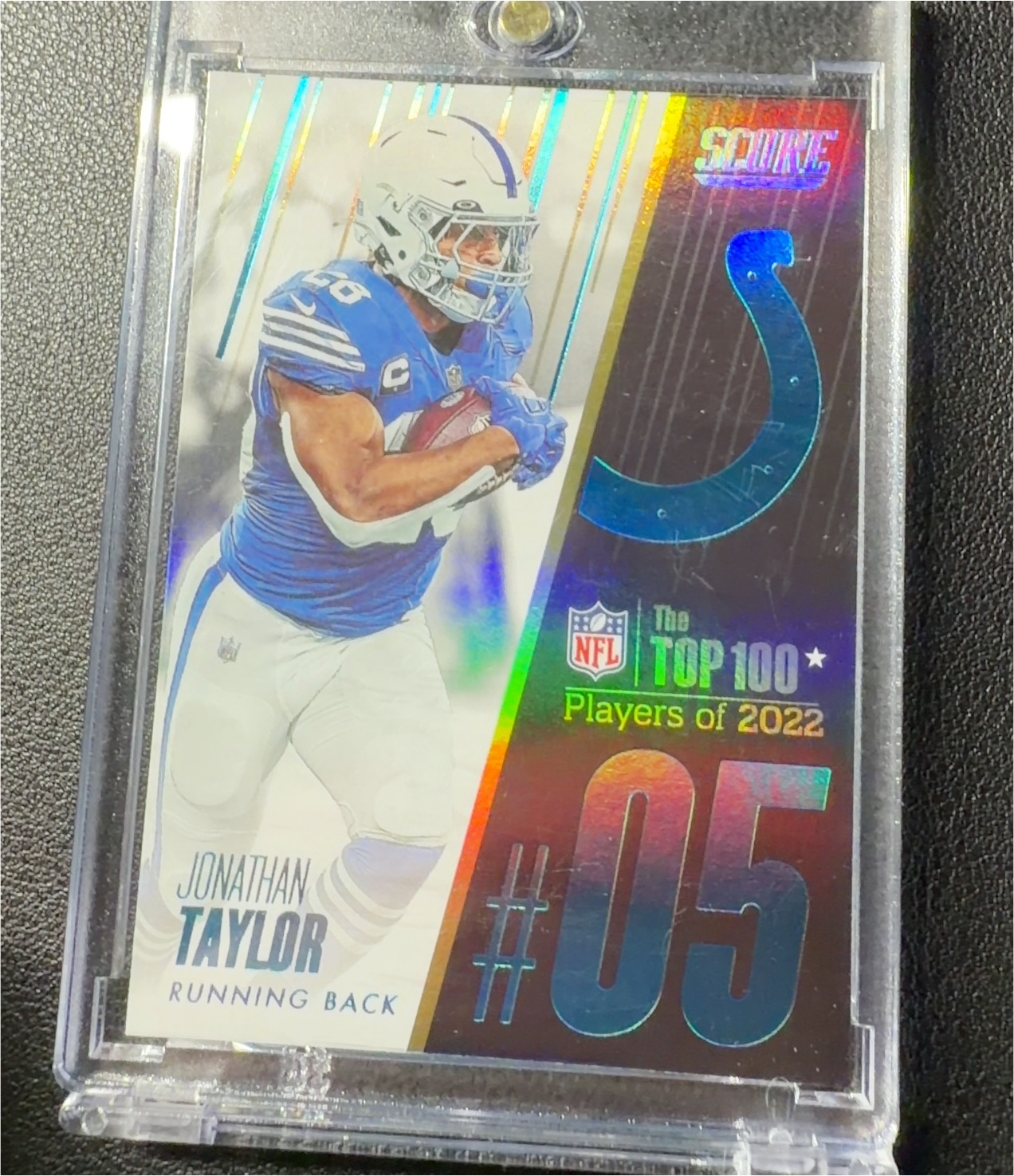 2022 Panini Absolute Top 100 #5 Jonathan Taylor — front
