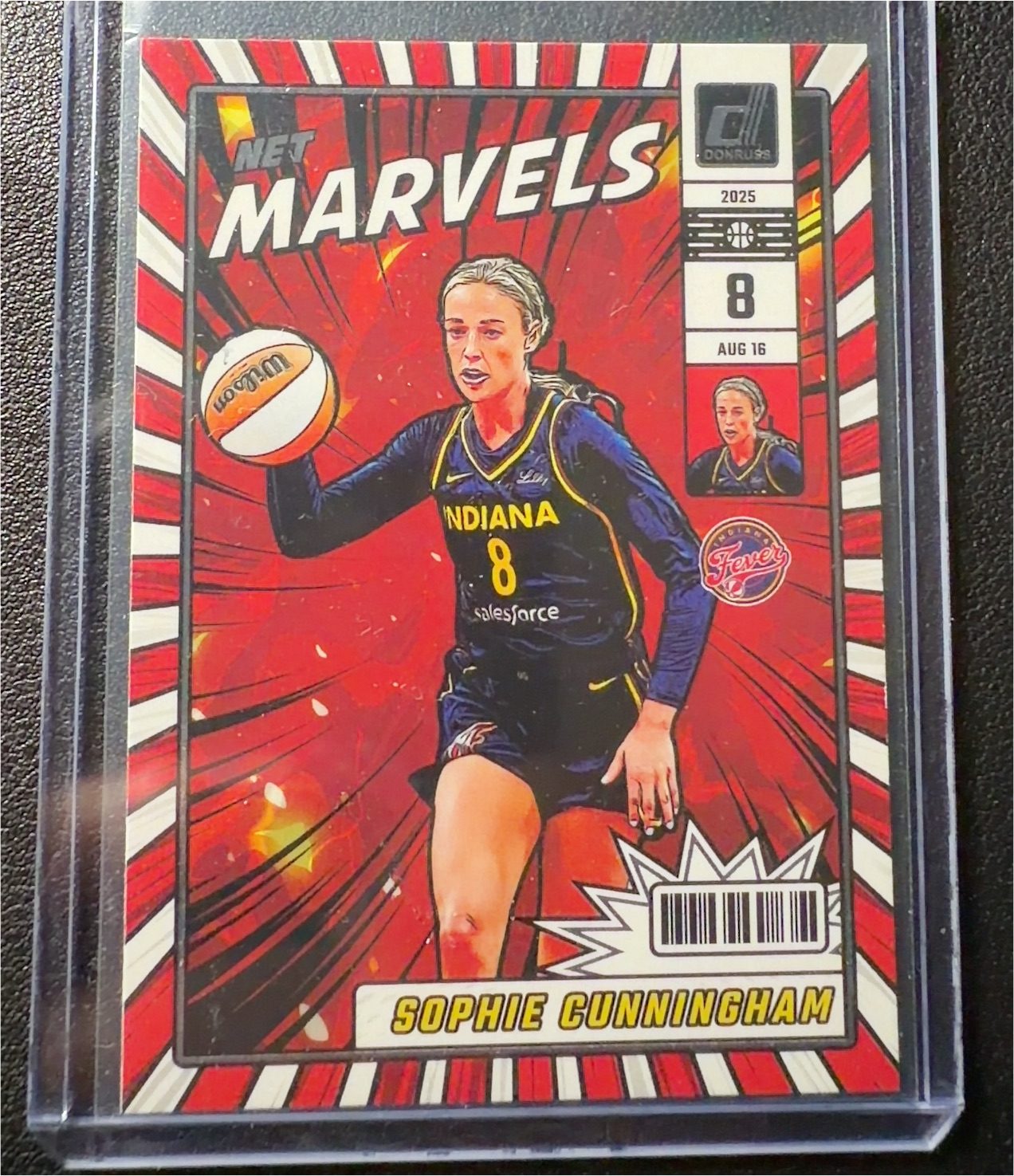 2025 Donruss Net Marvels Sophie Cunningham — front