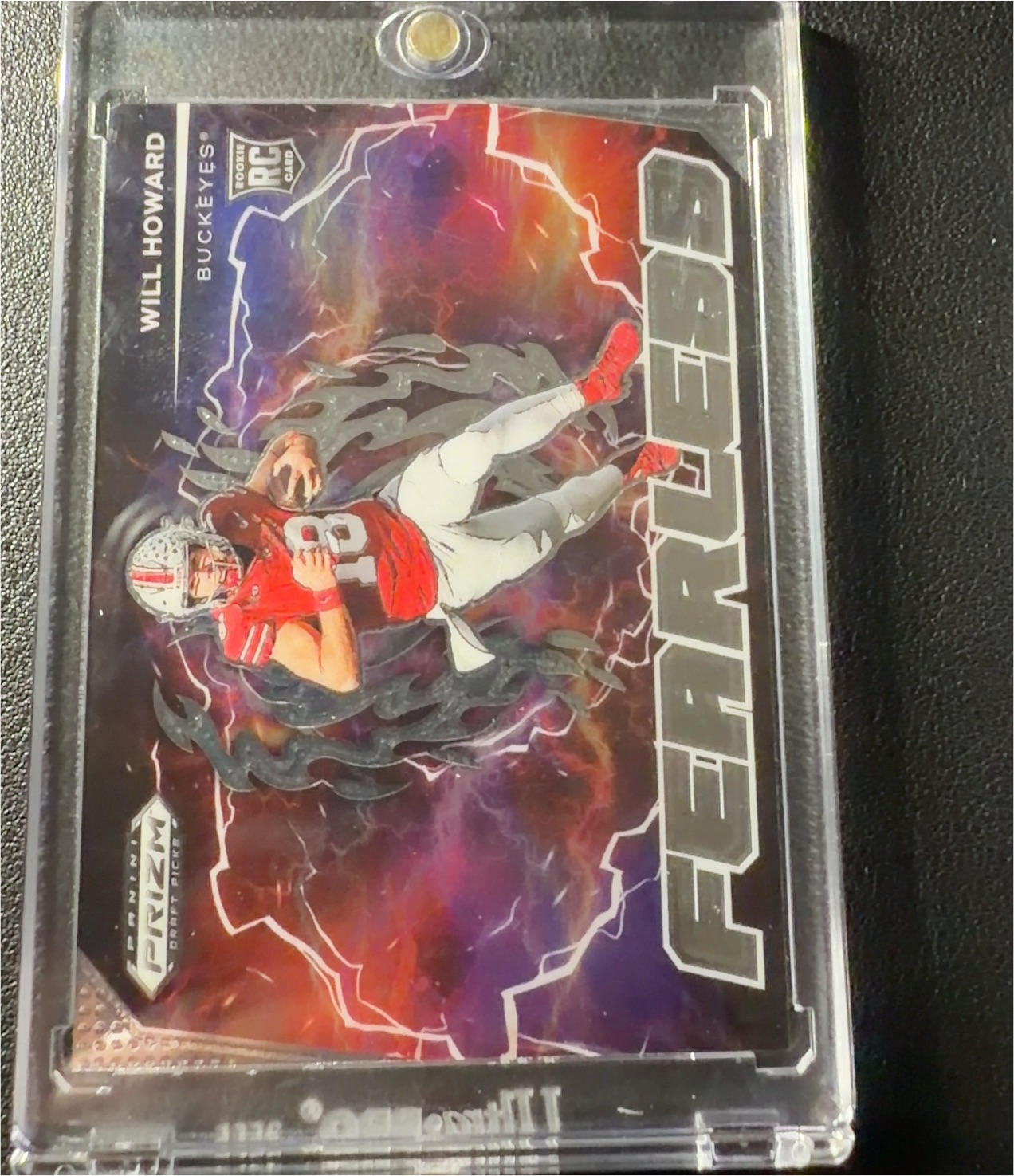 2025 Panini Prizm Draft Picks Fearless Will Howard — front