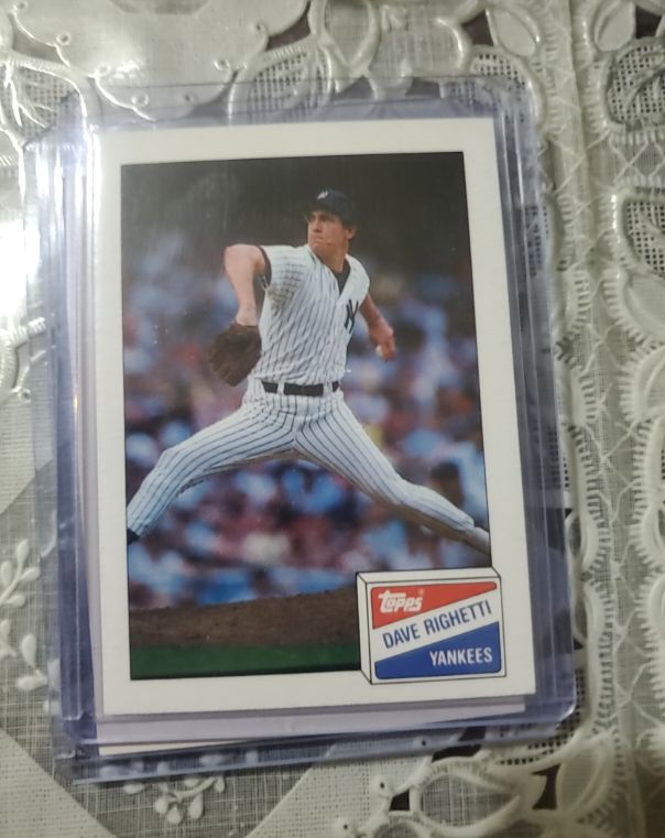 1985 Topps #390 Dave Righetti — front