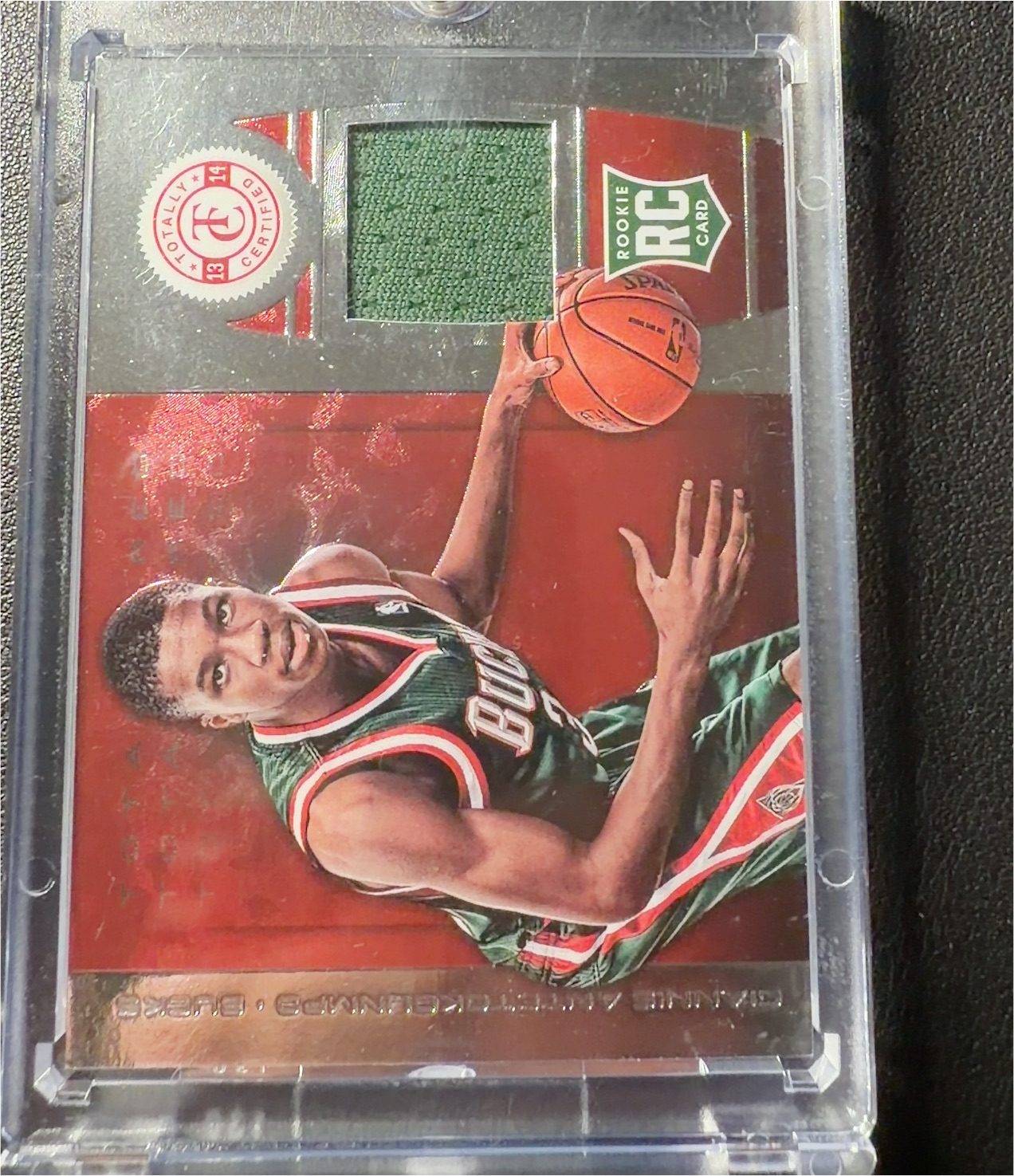 2013 Panini Totally Certified Rookie Jersey C.J. McCollum — front