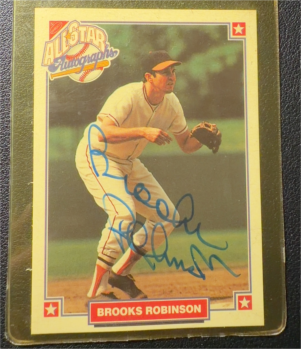 1983 Star Co. All-Star Autographs Brooks Robinson — front