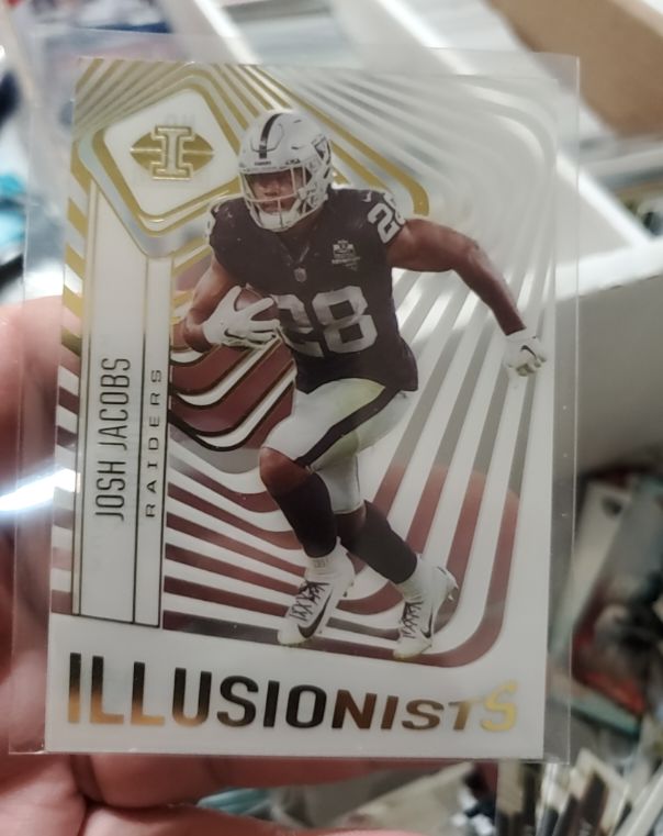 2020 Panini Illusions Illusionists #I-JJA Josh Jacobs — front