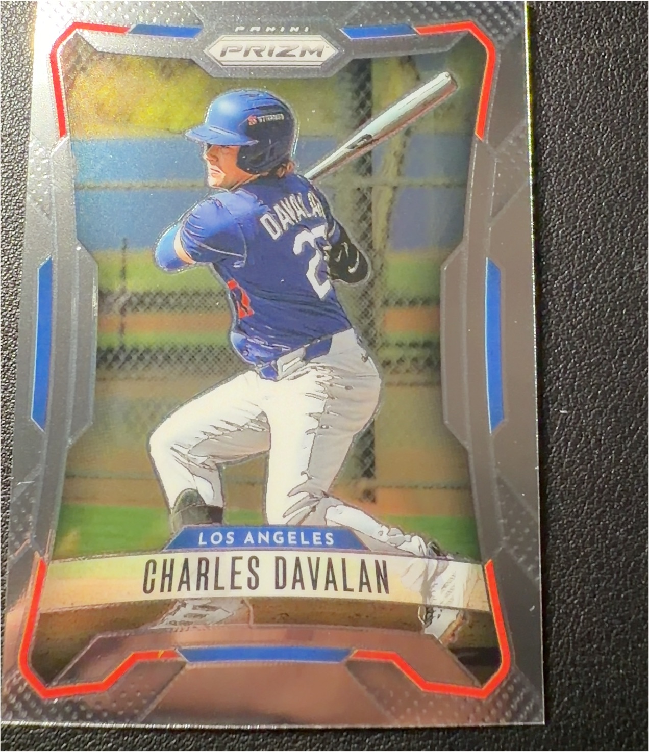 2025 Panini Prizm Baseball Charles Davalan — front