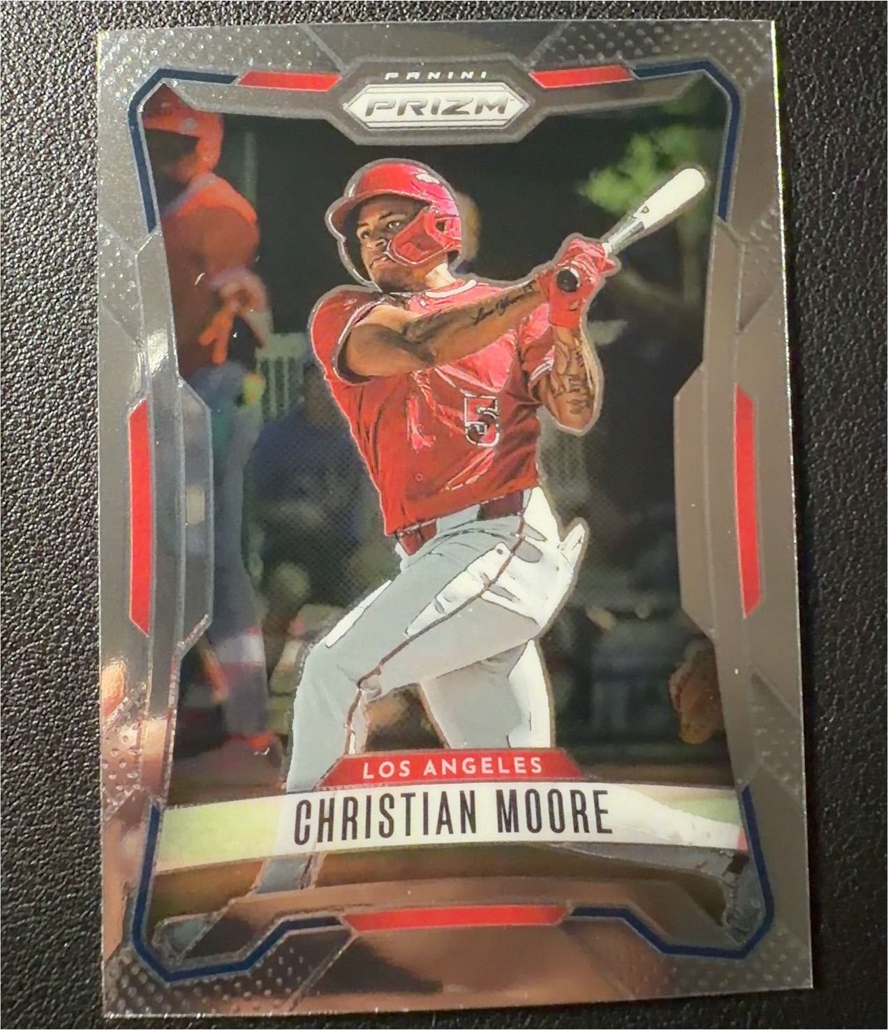 2025 Panini Prizm Baseball Christian Moore — front