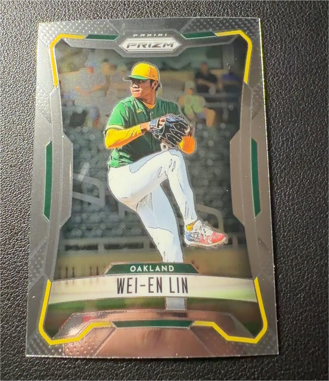2014 Panini Prizm #196 Wei-Chin Lin — front