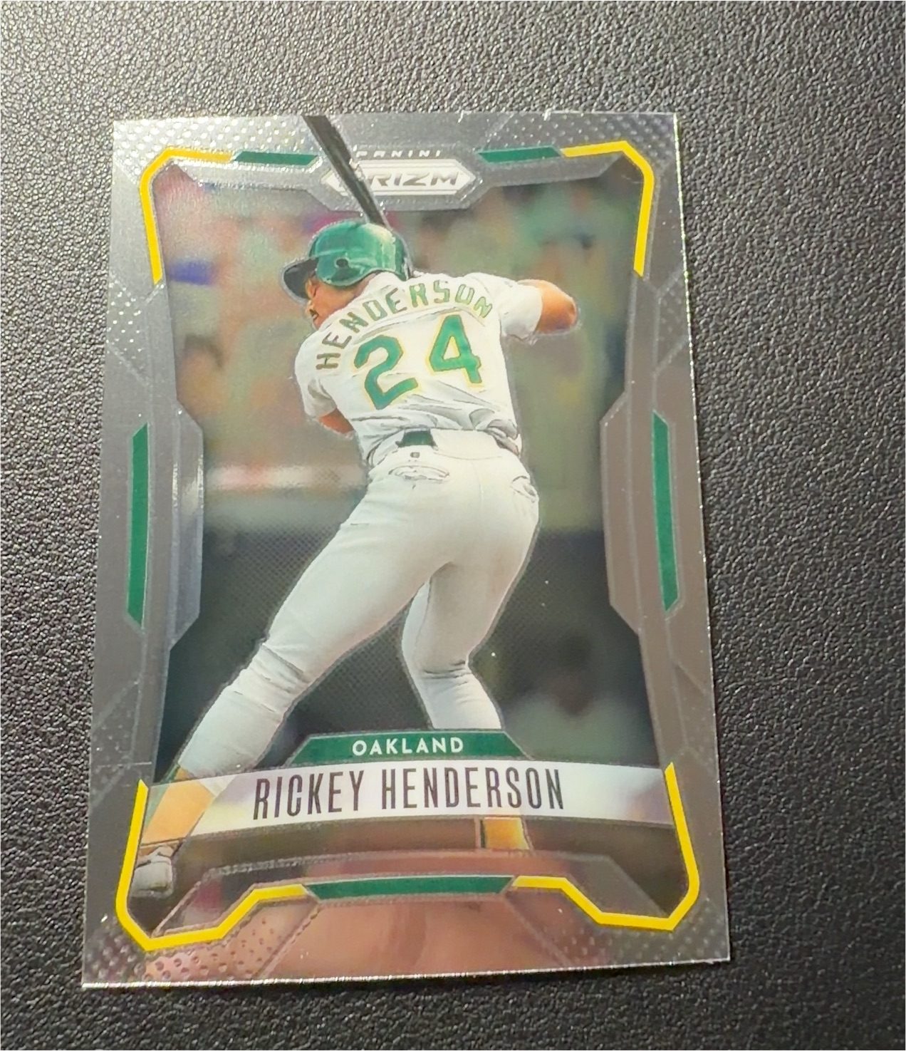 2021 Panini Prizm Baseball Rickey Henderson — front