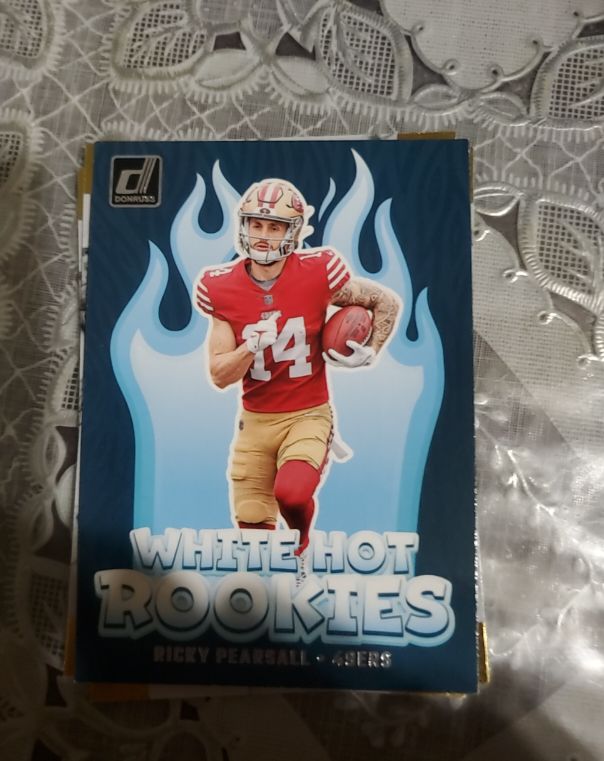2024 Donruss White Hot Rookies Ricky Pearsall — front