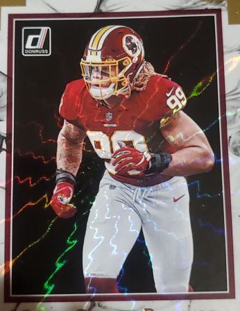 2021 Donruss #243 Chase Young — front