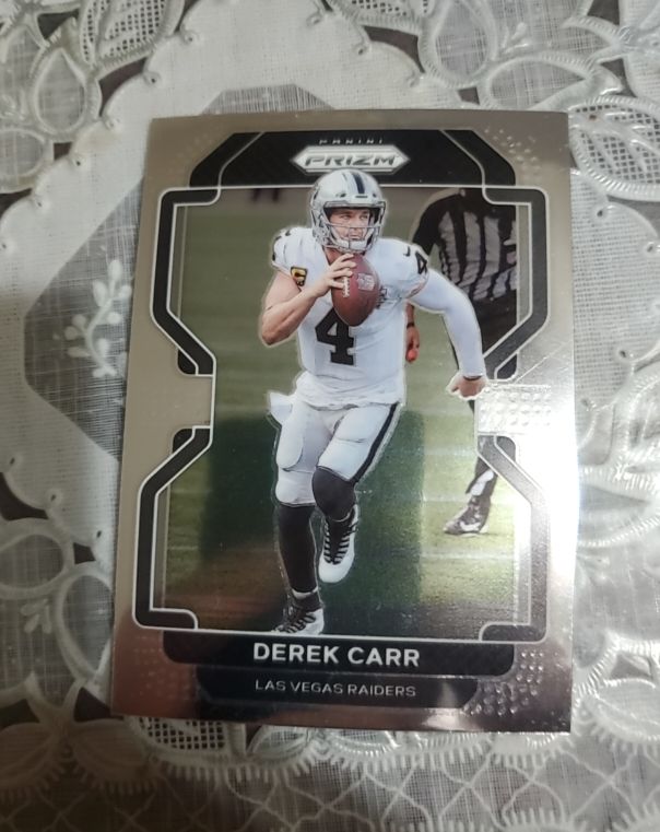2020 Panini Prizm #148 Derek Carr — front